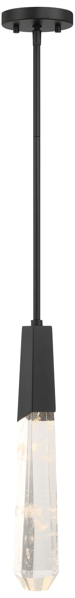 Image 3 George Kovacs Drifting Droplets LED Black 2.5-in Dia Mini Pendant more views