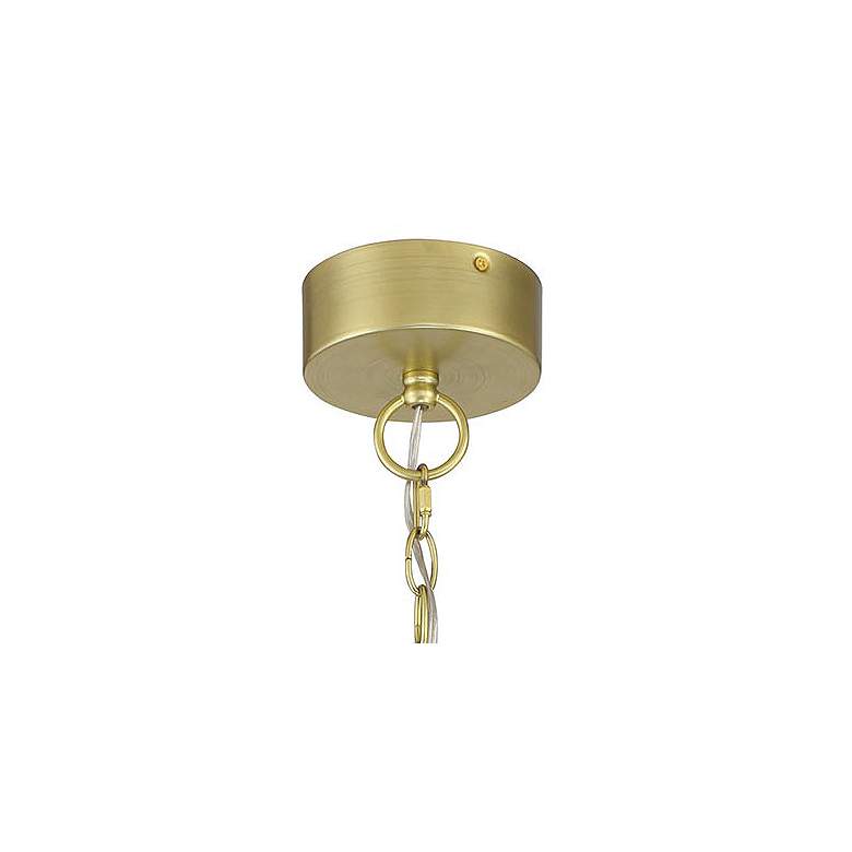 Image 3 George Kovacs Dripping Gems LED- Soft Brass and Black Mini-Pendant more views