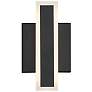 3_George Kovacs Edge 1-Light Black LED Wall Sconce more views