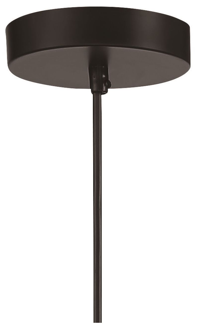 George Kovacs Entwined 1-Light Black Pendant Light