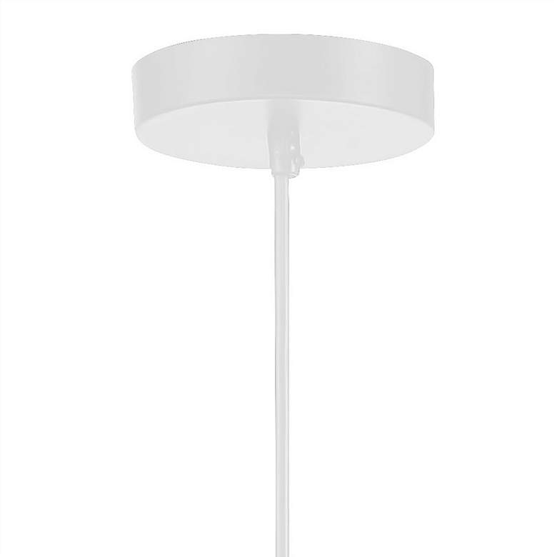 Image 5 George Kovacs Entwined 1-Light White Pendant with White Rattan Shade more views