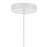 George Kovacs Entwined 1-Light White Pendant with White Rattan Shade