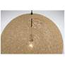 5_George Kovacs Entwined 24" Wide Modern Natural Rattan Globe Pendant more views