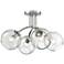 George Kovacs Exposed 19 1/4" Wide Chrome Ceiling Light