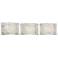George Kovacs Forest Ice 29" Wide Chrome 3-Light LED Bath Light