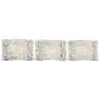 4_George Kovacs Forest Ice 29" Wide Chrome 3-Light LED Bath Light more views