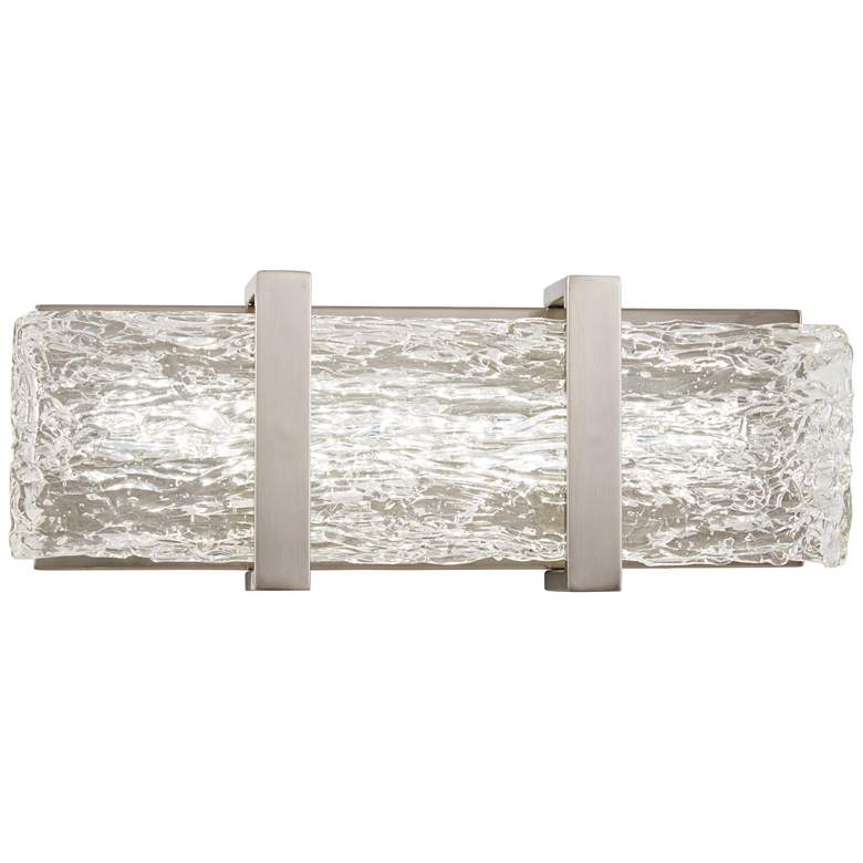 Image 2 George Kovacs Forest Ice II 15" Wide Chrome LED Bath Light