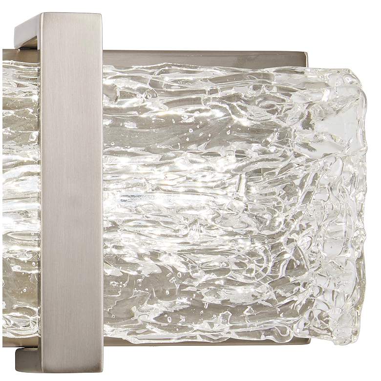 Image 3 George Kovacs Forest Ice II 15" Wide Chrome LED Bath Light more views