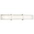 George Kovacs Forest Ice II 33" Wide Chrome LED Bath Light