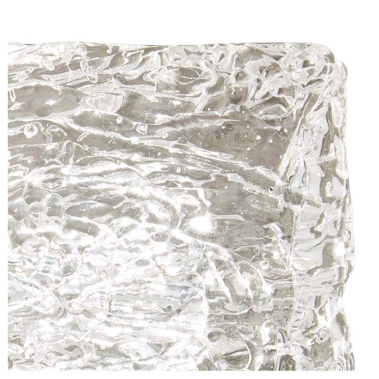 Image 3 George Kovacs Forest Ice II 5" High Chrome LED Wall Sconce more views