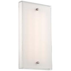 George Kovacs Framework 12&quot; High Nickel LED Wall Sconce