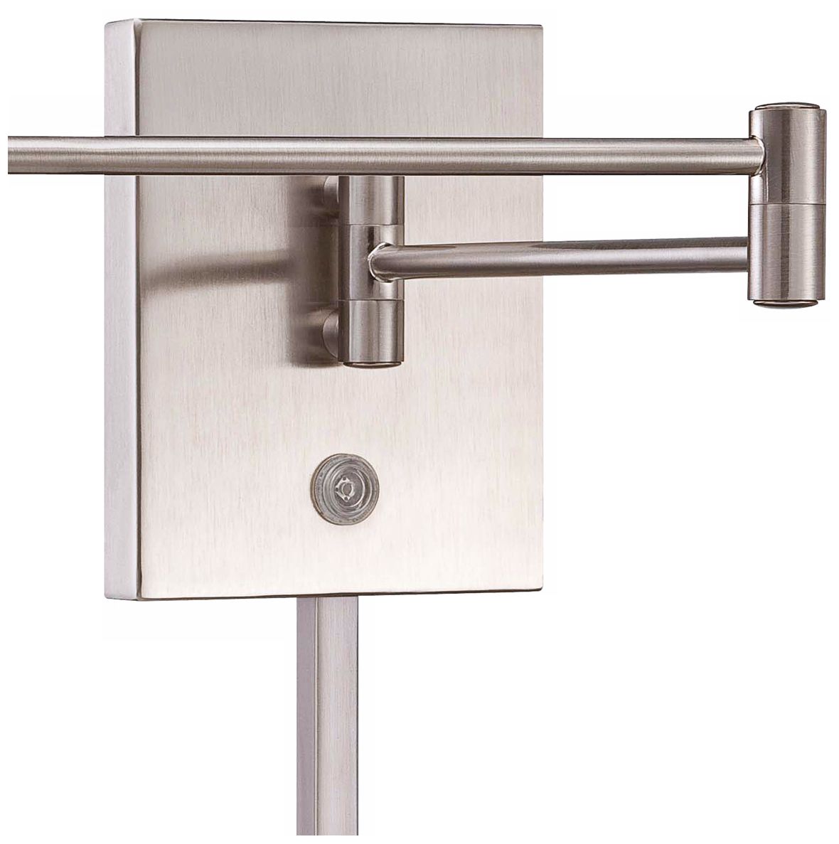 Image 4 George Kovacs George's Reading Room 1-Light Brushed Nickel Swing Arms more views