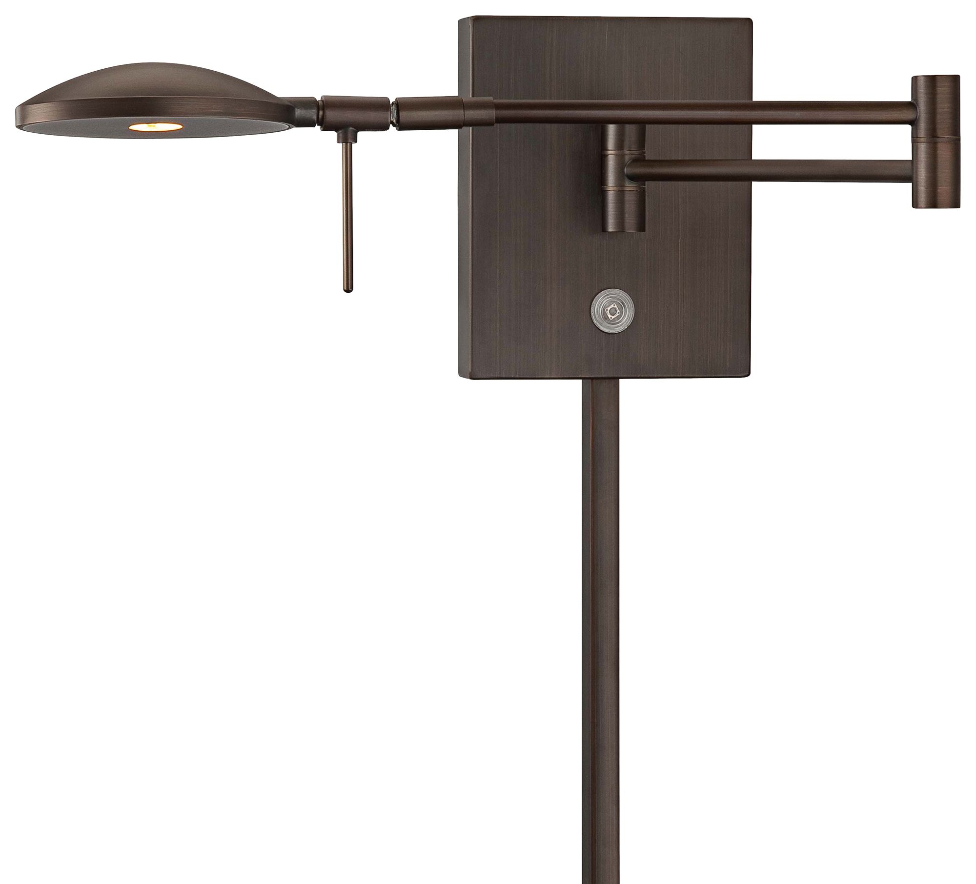 Image 2 George Kovacs George's Reading Room 1-Light Copper Bronze Patina Swing Arms