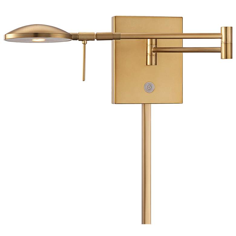 Image 1 George Kovacs George's Reading Room 1-Light LED Honey Gold Wall Lamp