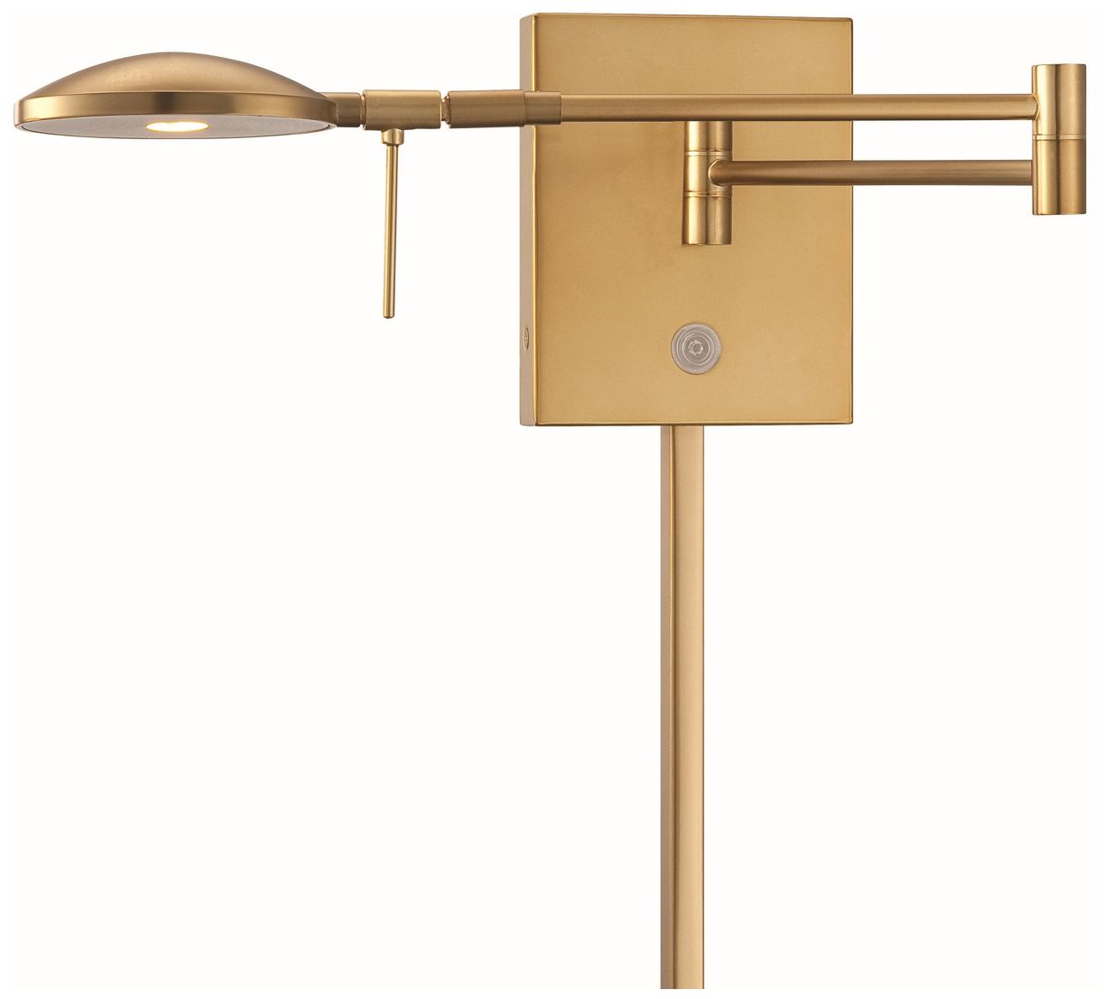 Image 4 George Kovacs George's Reading Room 1-Light LED Honey Gold Wall Lamp more views