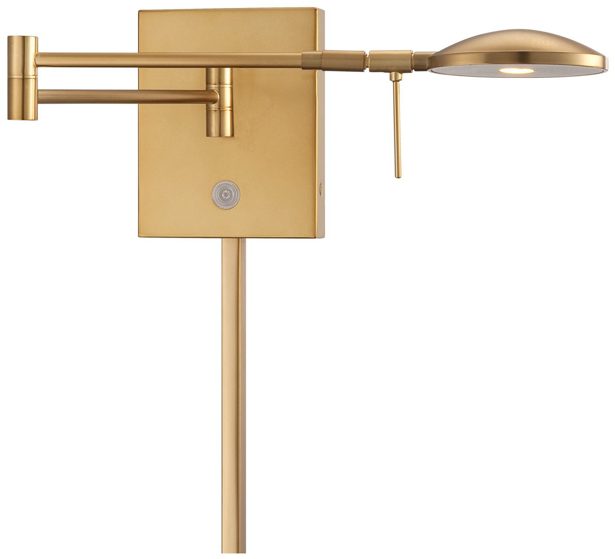 Image 5 George Kovacs George's Reading Room 1-Light LED Honey Gold Wall Lamp more views