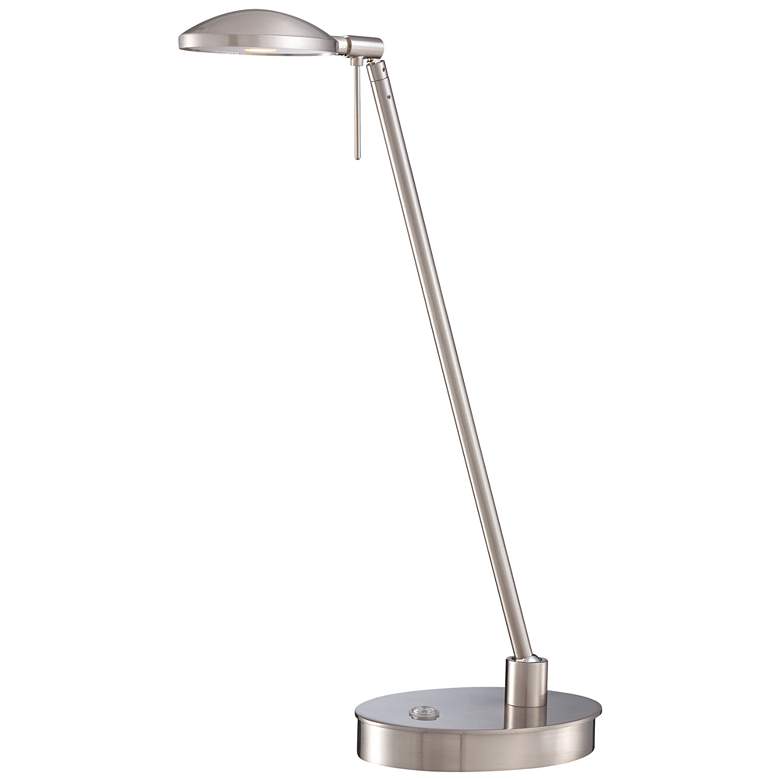 Image 1 George Kovacs George&#39;s Reading Room 19.5 inch Nickel  Finish Task Lamp