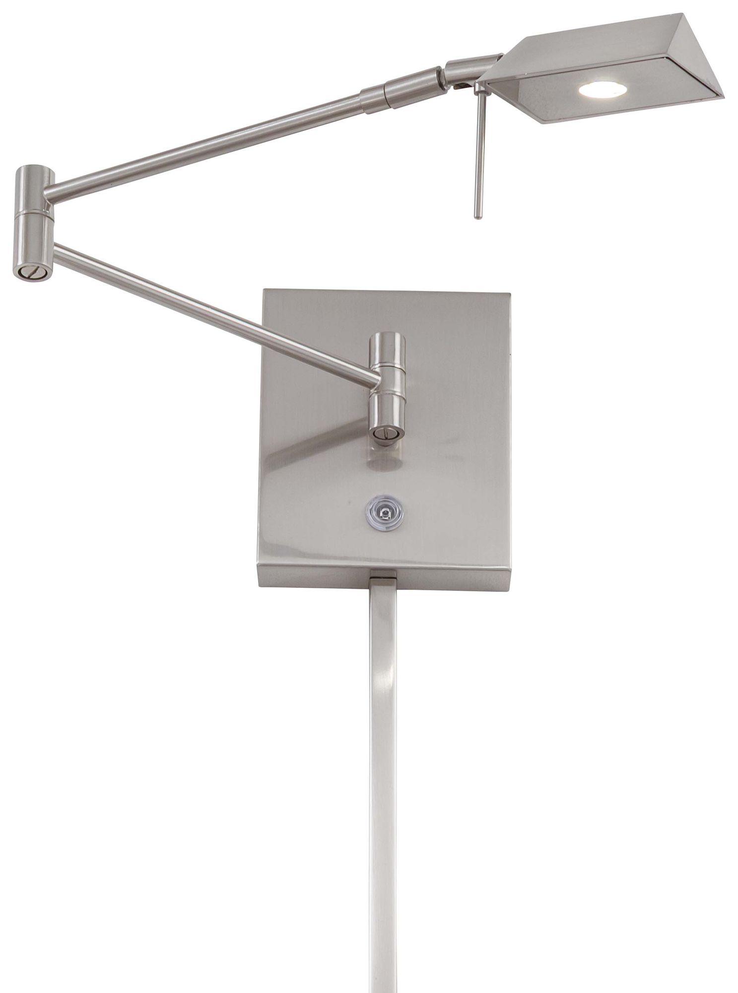 Image 3 George Kovacs George's Reading Room LED Brushed Nickel Swing Wall Lamp more views
