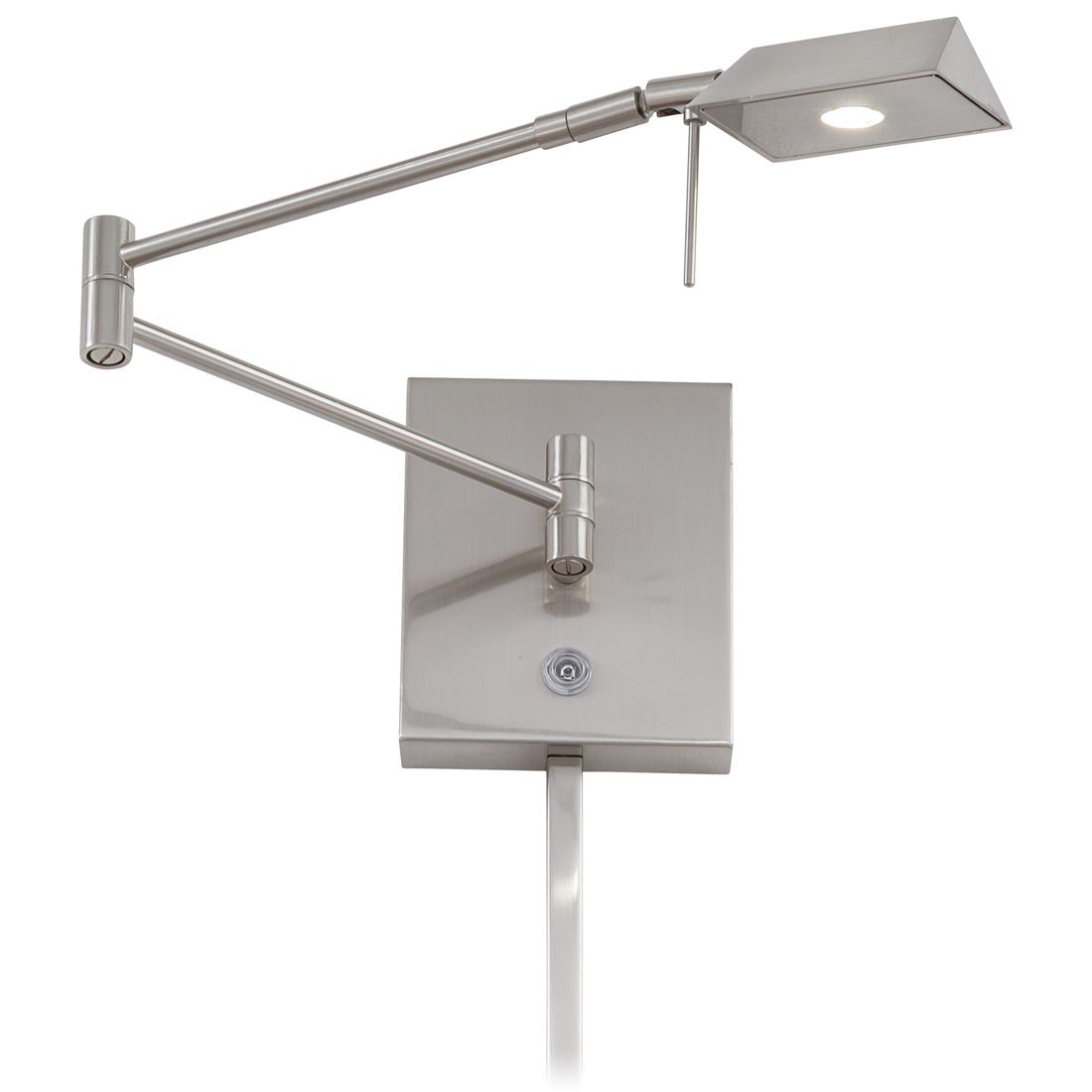Image 5 George Kovacs George's Reading Room LED Brushed Nickel Swing Wall Lamp more views