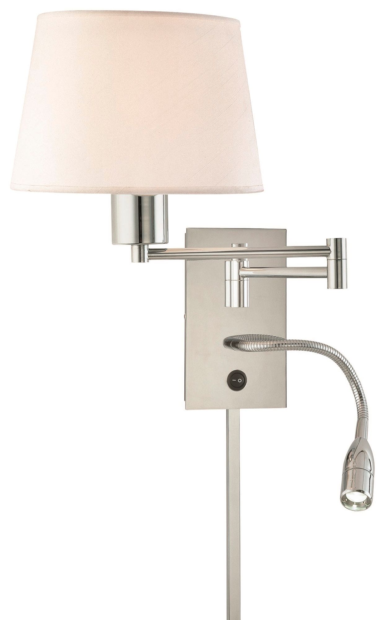 Image 2 George Kovacs George's Reading Room LED Chrome Wall Lamp more views