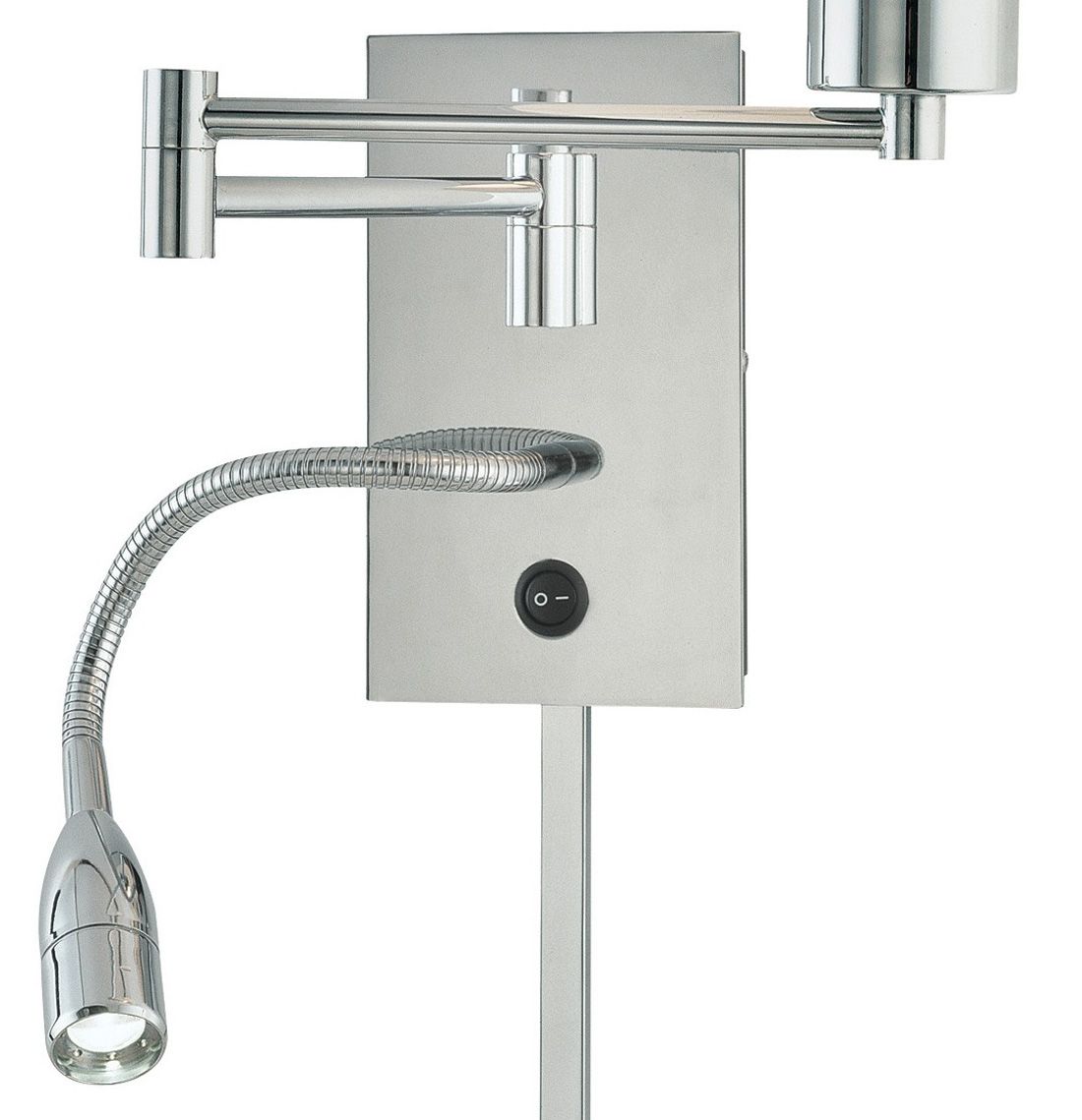 Image 4 George Kovacs George's Reading Room LED Chrome Wall Lamp more views