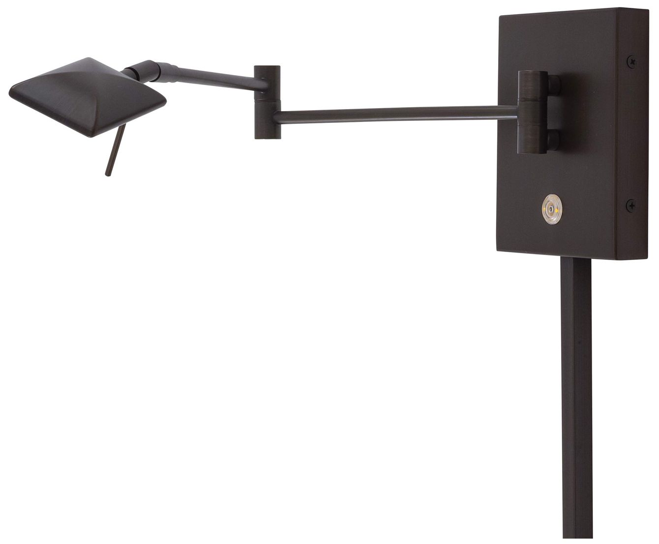 Image 2 George Kovacs George's Reading Room LED Copper Bronze Swing Wall Lamp more views