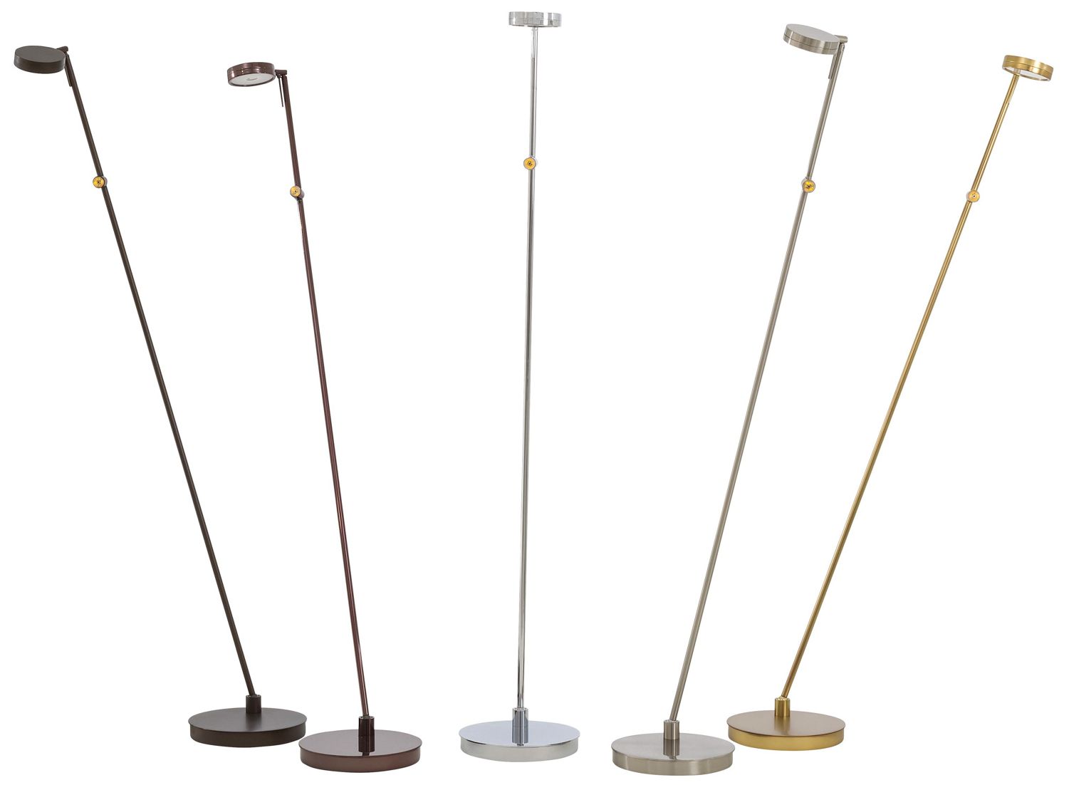 Image 7 George Kovacs George's Reading Room LED Honey Gold Floor Lamp more views