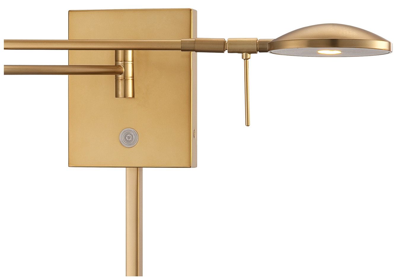 Image 2 George Kovacs George's Reading Room LED Honey Gold Swing Wall Lamp more views