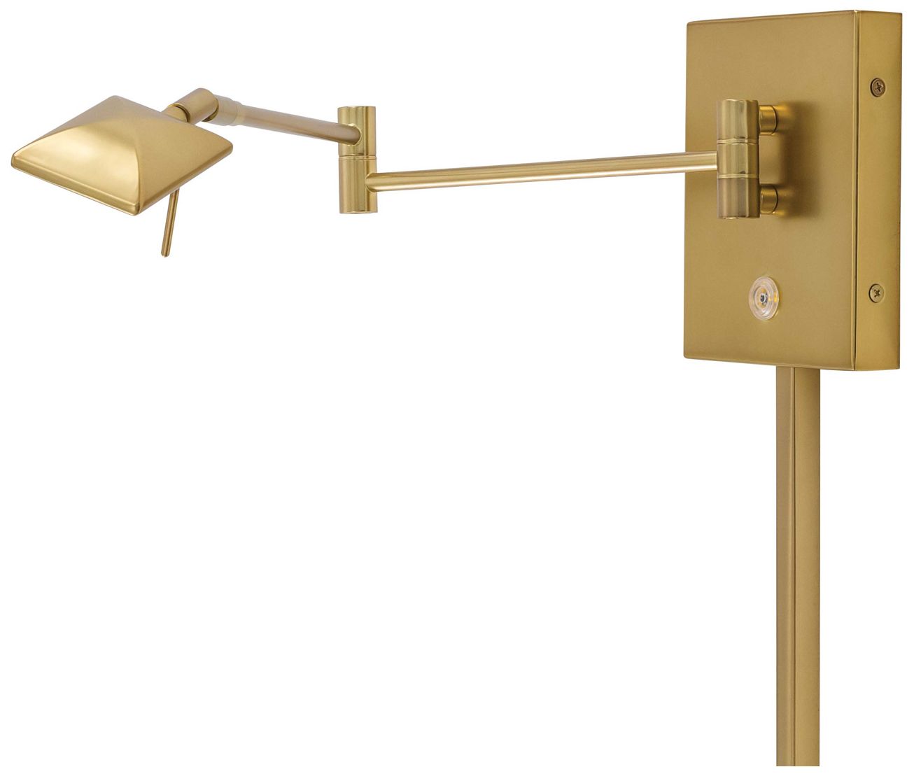 Image 2 George Kovacs George's Reading Room LED Honey Gold Swing Wall Lamp more views