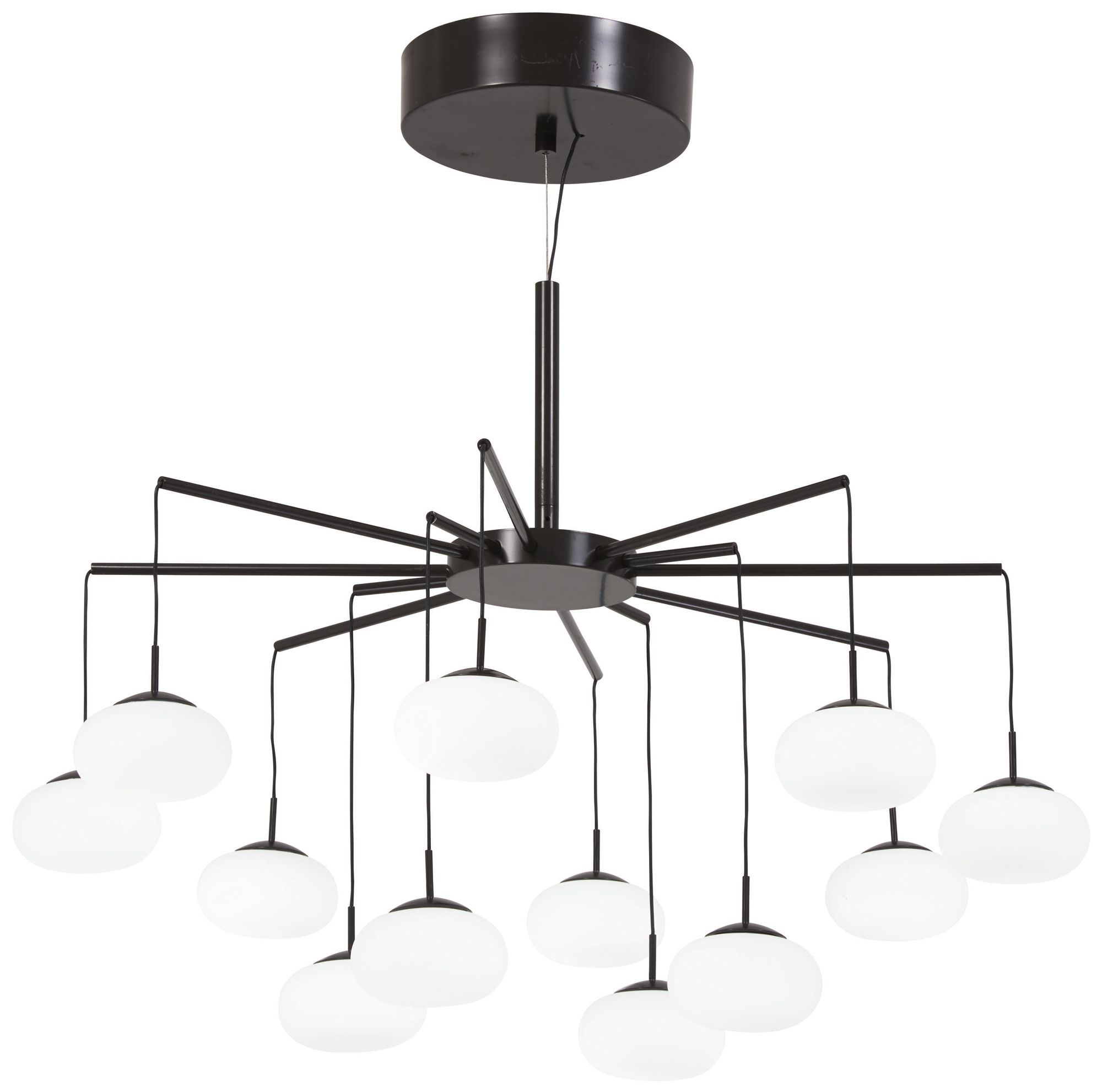 George Kovacs George's Web LED Bronze and Gold Dust Chandelier