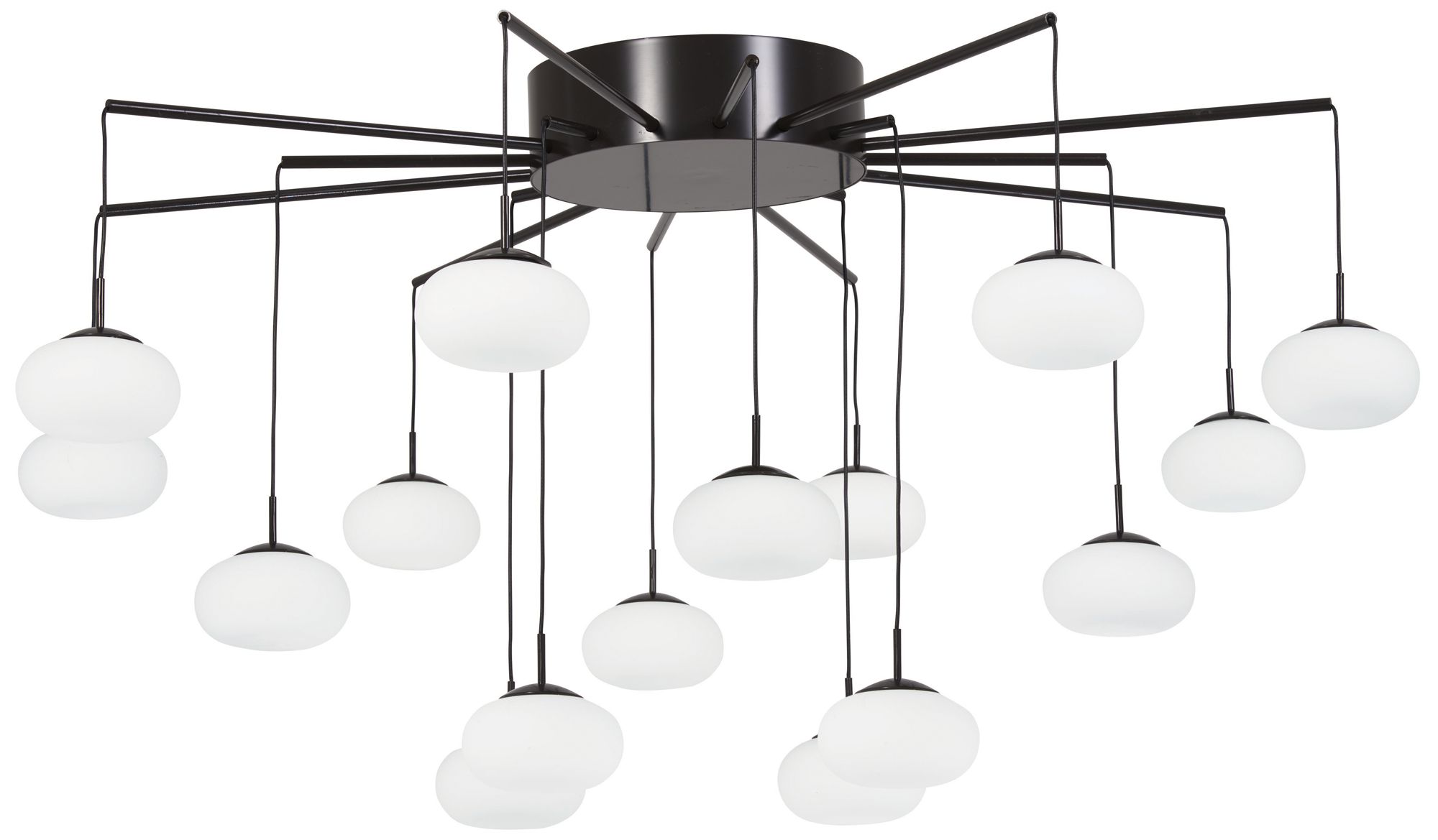 George Kovacs George's Web LED Bronze and Gold Dust Chandelier