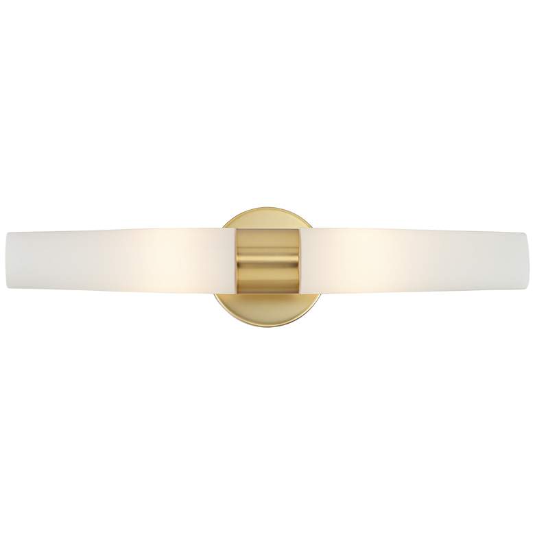 Image 2 George Kovacs Gold 20" Wide Modern Bathroom Light Fixture