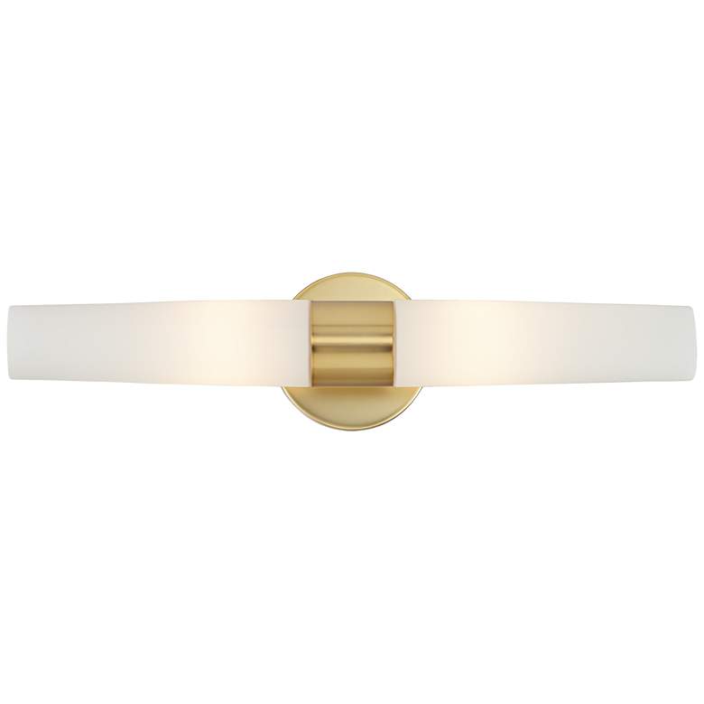 Image 2 George Kovacs Gold 20 inch Wide Modern Bathroom Light Fixture