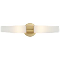 George Kovacs Gold 20" Wide Modern Bathroom Light Fixture