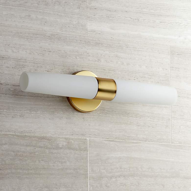 Image 6 George Kovacs Gold 20" Wide Modern Bathroom Light Fixture more views