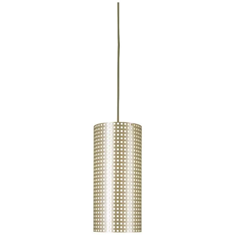 Image 1 George Kovacs Grid 1-Light Gold Mini-Pendant