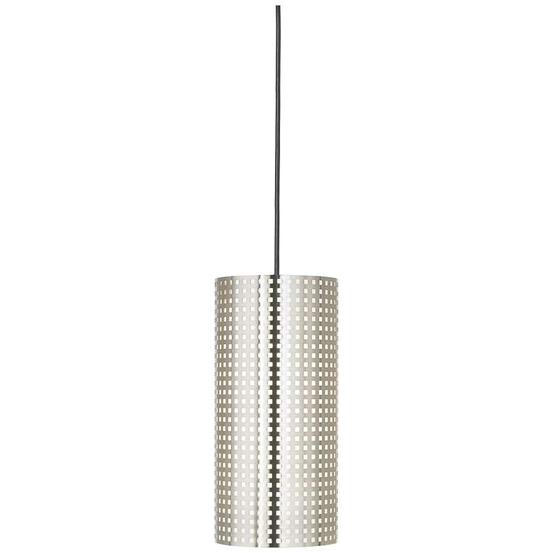 Image 3 George Kovacs Grid Collection 6"W Perforated Mini Pendant