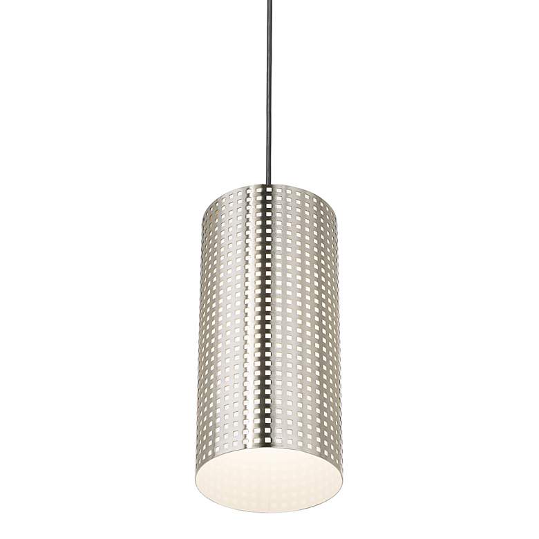 Image 5 George Kovacs Grid Collection 6 inchW Perforated Mini Pendant more views