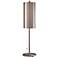 George Kovacs Grid Stick Perforated Steel Table Lamp