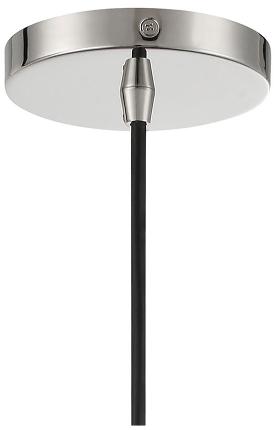 Image 3 George Kovacs Hail 1-Light LED Polished Nickel Mini-Pendant more views