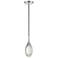 George Kovacs Hail 4 1/4"W Polished Nickel LED Mini Pendant