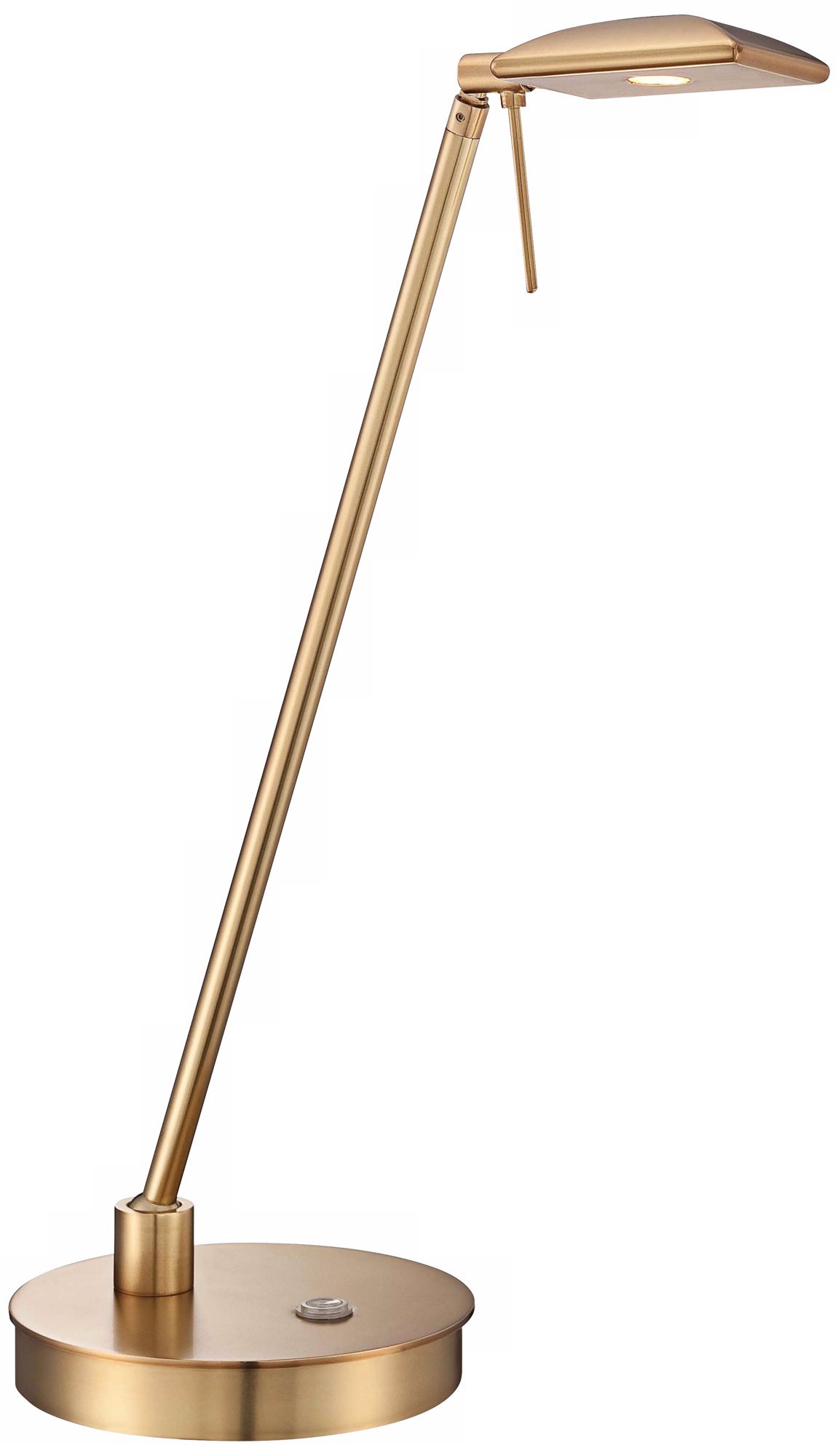 Kovacs Brushed Nickel Dome LED Desk Lamp W2851 Lamps Plus