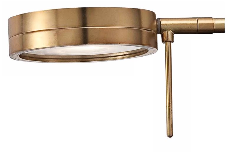 Kovacs Honey Gold LED Swing Arm Wall Lamp X0665 Lamps Plus