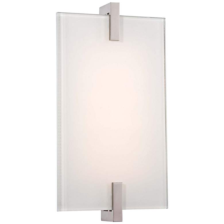 Image 1 George Kovacs Hooked 11 1/4" High LED Glass Wall Sconce