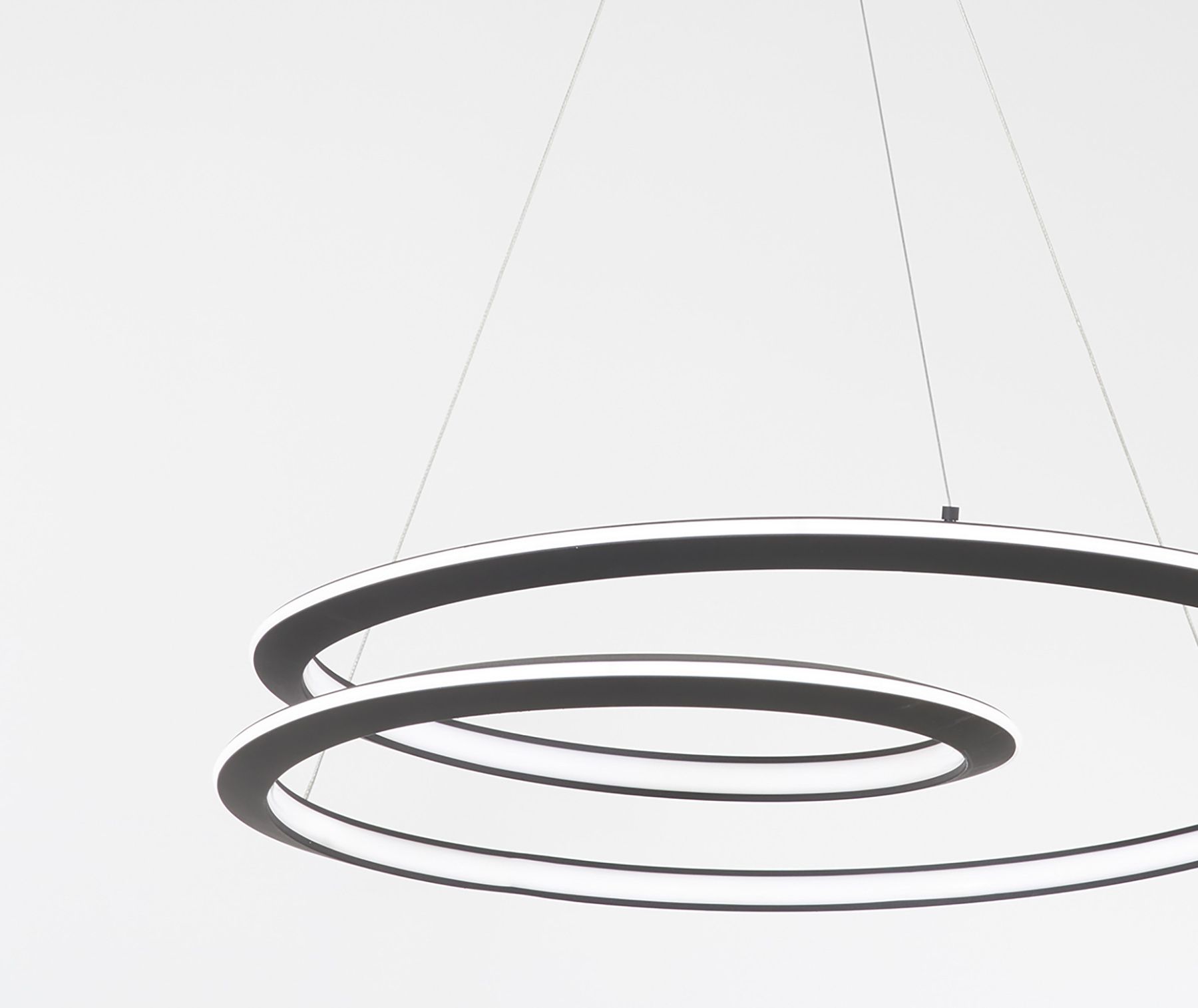 Image 2 George Kovacs Infinite 1-Light LED 29.88-in Sand Black Pendant more views