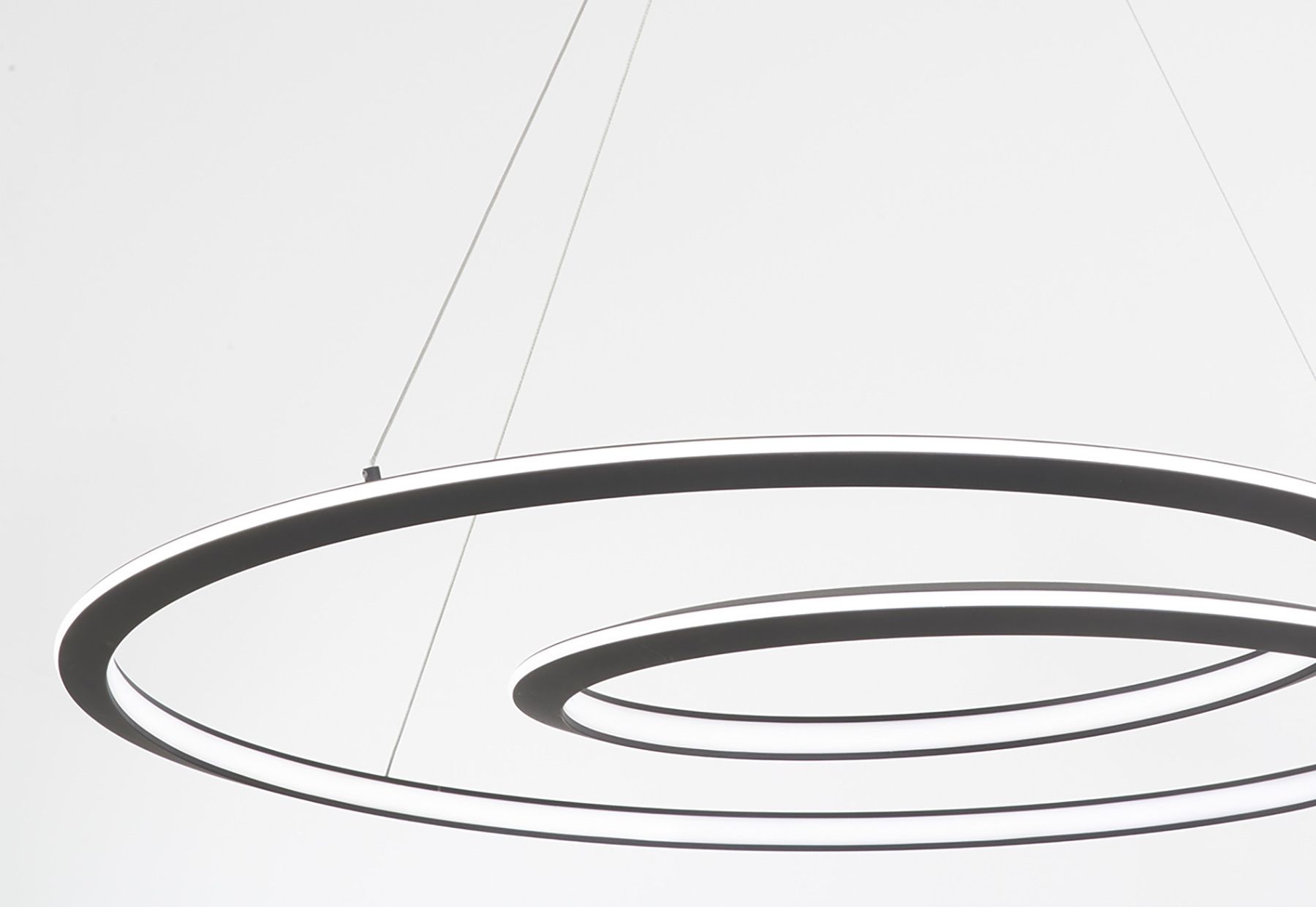 Image 3 George Kovacs Infinite 1-Light LED 35.88-in Sand Black Pendant more views