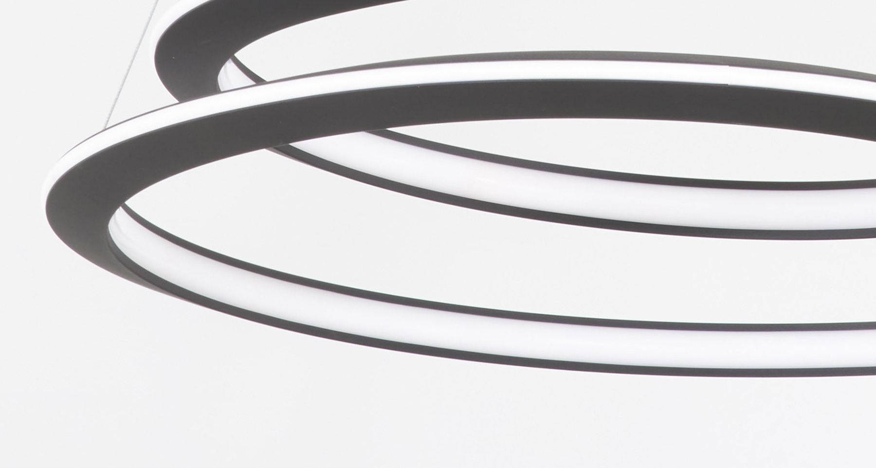 Image 4 George Kovacs Infinite LED 27.63-in Sand Black Pendant with Acrylic Shade more views
