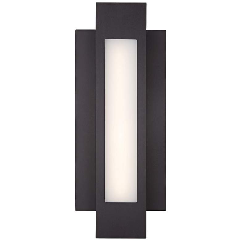 Image 1 George Kovacs Insert 16 1/2 inch High LED Outdoor Wall Light