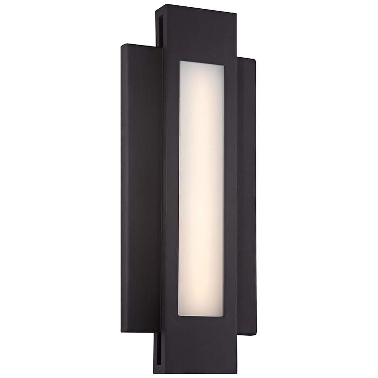 Image 2 George Kovacs Insert 16 1/2" High LED Outdoor Wall Light more views