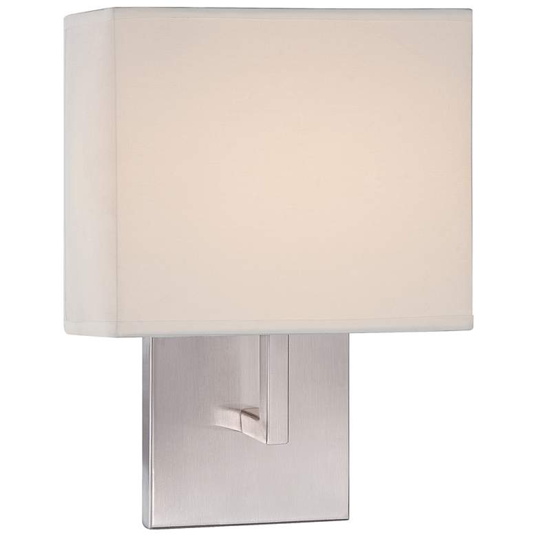 Image 1 George Kovacs Jenna 11"H Brushed Nickel LED Wall Sconce